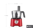 Karaca Mastermaid Power Multifunctional 10 in 1 Gıda Hazırlama Seti 2000W Red 