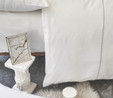 Karaca Home White Colletion Bigem Gri %100 Pamuk Çift Kişilik Nevresim Takımı