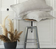 Karaca Home White Colletion Santino Gri %100 Pamuk Çift Kişilik Nevresim Takımı