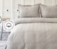 Karaca Home White Colletion Santino Gri %100 Pamuk Çift Kişilik Nevresim Takımı