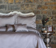 Karaca Home White Colletion Buz Gri Çift Kişilik Yatak Örtüsü