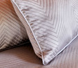 Karaca Home White Colletion Bej Çift Kişilik Yatak Örtüsü
