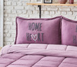 Karaca Home Softy Lila Çift Kişilik Cotton Comfort Uyku Seti