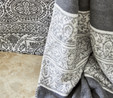 Karaca Home Bonar Siyah Çift Kişilik Pamuk Winter Set