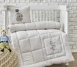 Karaca Home Softy Star Bear Bej Gri Bebek Cotton Comfort