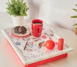 Karaca Home Parlin Keyif Tepsisi 36x45,5 cm