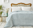 Karaca Home Alice Mint Çift Kişilik Tomurcuk Wellsoft Battaniye