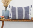 Karaca Home Lamar İndigo İç Dolgulu Kırlent 30x50 cm