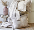 Karaca Home Viento Mavi Blush Çift Kişilik %100 Pamuk Duet Set
