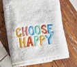 Karaca Home Choosehappy Nakışlı Havlu 30x50 cm