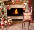 Karaca Home Woodland Bej Ağaçlı Cozy Kırlent 45 cm x 45 cm