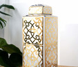 Karaca Home Gold Dikdörtgen Küp 22 cm