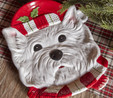 Karaca Home Maltese Dog Dekoratif Tabak 19cm
