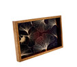 Karaca Home Deep Forest Tepsi Bordo 40x25 cm