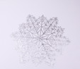 Karaca Home Snow Flake 2'li Amerikan Servis Gümüş