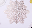 Karaca Home Snow Flake 2'li Amerikan Servis Altın