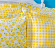 Karaca Home Lemon Sarı Nonıron Tek Kişilik Nevresim Takımı