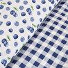 Karaca Home Blueberry Mavi Nonıron Çift Kişilik Nevresim Takımı
