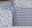 Karaca Home Blueberry Mavi Nonıron Tek Kişilik Nevresim Takımı