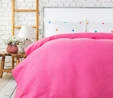 Karaca Home Boni Fuşya %100 Pamuk Çift Kişilik Pike 
