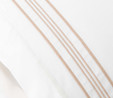 Karaca Home White Collection Freya Beyaz Nakışlı Percale Çift Kişilik Nevresim Takımı 