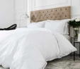 Karaca Home White Collection Victorie Percale Çift Kişilik Nevresim Takımı Pikolu Gri