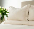 Karaca Home White Collection Oriane Bej %100 Pamuk Çift Kişilik Yatak Örtüsü Seti