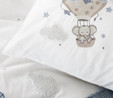 Karaca Home Elephant Sky Mavi %100 Pamuk Nakışlı Private Bebek Set