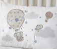 Karaca Home Elephant Sky Mavi %100 Pamuk Nakışlı Private Bebek Set
