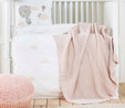 Karaca Home Elephant Sky Pembe %100 Pamuk Nakışlı Private Bebek Set