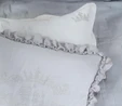 Karaca Home Royale Gri %100 Pamuk Müslin Nakışlı Private Bebek Yorgan Seti