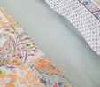 Karaca Home Dallias Fuşya %100 Pamuk Tek Kişilik Nevresim Takımı