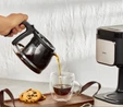 Karaca Just Coffee Aroma 2 In 1 Filtre Kahve ve Çay Demleme Makinesi Bej