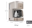 Karaca Just Coffee Aroma 2 In 1 Filtre Kahve ve Çay Demleme Makinesi Latte