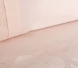 Karaca Home Aura Pudra Dantelli %100 Pamuk Private Çift Kişilik Pike Set
