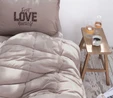 Karaca Home Motto Cotton Comfort Çift Kişilik Uyku Seti Bej