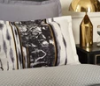 Karaca Home Shade Beyaz Çift Kişilik Saten Nevresim Takımı