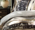 Karaca Home Shade Beyaz Çift Kişilik Saten Nevresim Takımı