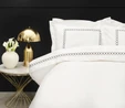 Karaca Home White Col Calypso Çift Kişilik Percale Nevresim Takımı