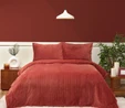 Karaca Home Terracotta Çift Kişilik Wellsoft Yatak Örtüsü 