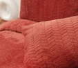 Karaca Home Terracotta Çift Kişilik Wellsoft Yatak Örtüsü 