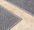 Karaca Home Kelly Esta Gri Paspas Set