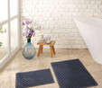 Karaca Home Kelly Line İndigo Paspas Set