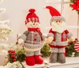 Karaca Home Standing Santa Peluş Obje 44 cm