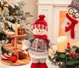 Karaca Home Standing Snowman Peluş Obje 34 cm