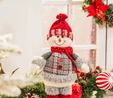 Karaca Home Standing Snowman Peluş Obje 34 cm