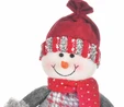 Karaca Home Standing Snowman Peluş Obje 34 cm
