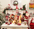 Karaca Home New Year Yılbaşı Santa Yılbaşı Hediye Çorabı 47 cm