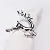 Karaca Home Deer Silver 2'li Peçete Yüzüğü