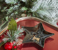 Karaca Home New Year Yılbaşı Star Dekoratif Tabak 15 cm